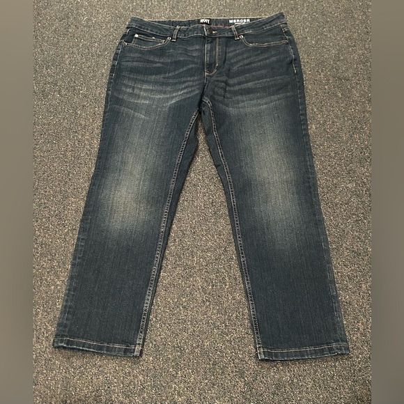 DKNY Men's Dark Blue Relaxed Jeans - Picture 1 of 4